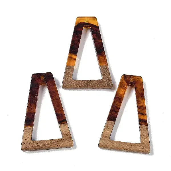 Resin & Wood Pendants