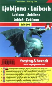 Ljubljana 1:10 000 (Mapa mesta-vrecková)