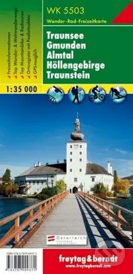 WK 5503 Traunsee Gmunden Ebensee 1:35 000/mapa