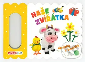 Naše zvířátka (obrázky z bavlnky)