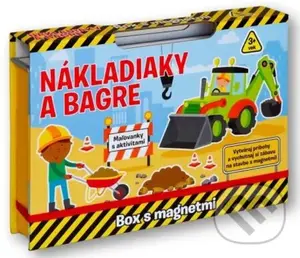 Nákladiaky a bagre - Maľovanky s aktivitami - kniha z kategorie Pro děti