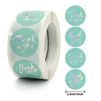 Word Thank You Self Adhesive Paper Stickers