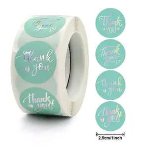 Word Thank You Self Adhesive Paper Stickers