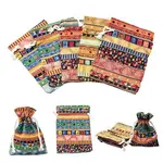 Ethnic Style Cloth Packing Pouches Drawstring Bags