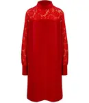 Pri Women's Decorative Lace Midi Dress