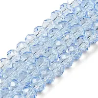 Transparent Baking Paint Glass Beads