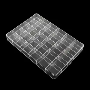 30 Compartments Rectangle Plastic Bead Storage Containers