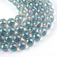Electroplate Glass Beads Strands