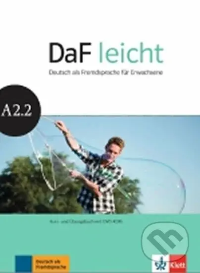 DaF leicht A2.2 – Kurs/Arbeitsbuch + DVD-Rom - kniha z kategorie Jazykové učebnice a slovníky