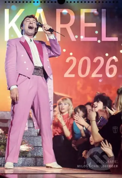 Kalendář 2026 Karel Gott, nástěnný