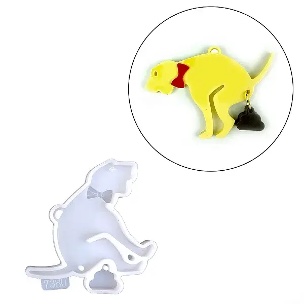 DIY Christmas Theme Pendant Food Grade Silicone Molds