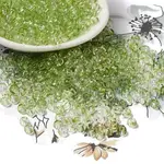 Transparent Colours Glass Round Beads