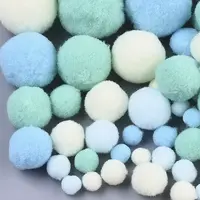 DIY Doll Craft Polyester High-elastic Pompon Ball