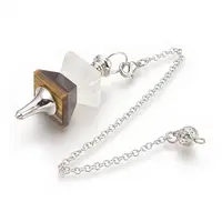 Natural Tiger Eye Dowsing Pendulums