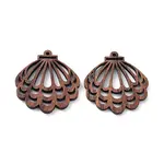 Walnut Wood Laser Cut Pendants