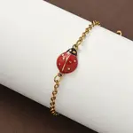 304 Stainless Steel Enamel Link Bracelets