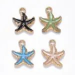 Alloy Enamel Pendants