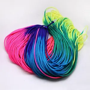 Random Color Nylon Braided Cord for Jewelry Making Macrame Craft