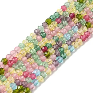 Transparent Glass Beads Strands