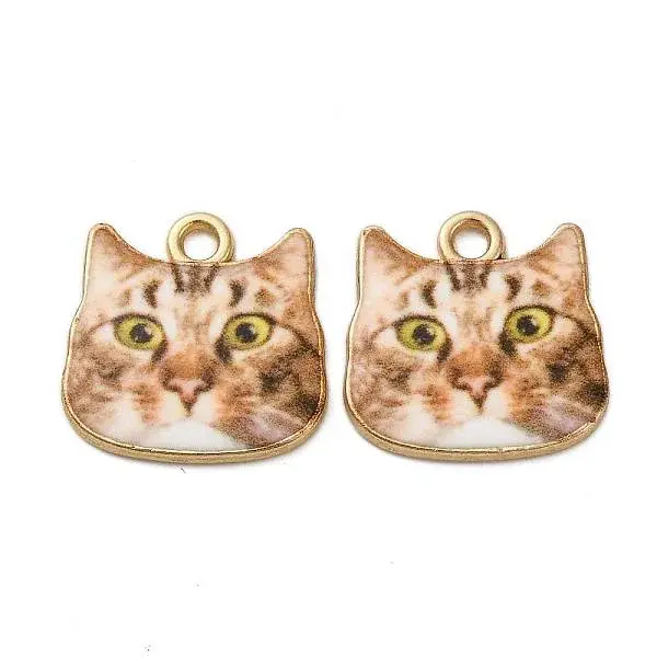 Alloy Enamel Pendants