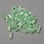 Opaque Colours Glass Twist Bugle Beads