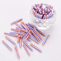 Glass Bugle Beads