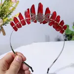 Raw Natural Quartz Hair Bands