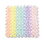 6 Colors Transparent Acrylic Pumpkin Beads Cup Mat