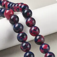 Natural Multi-Color Agate Beads Strands