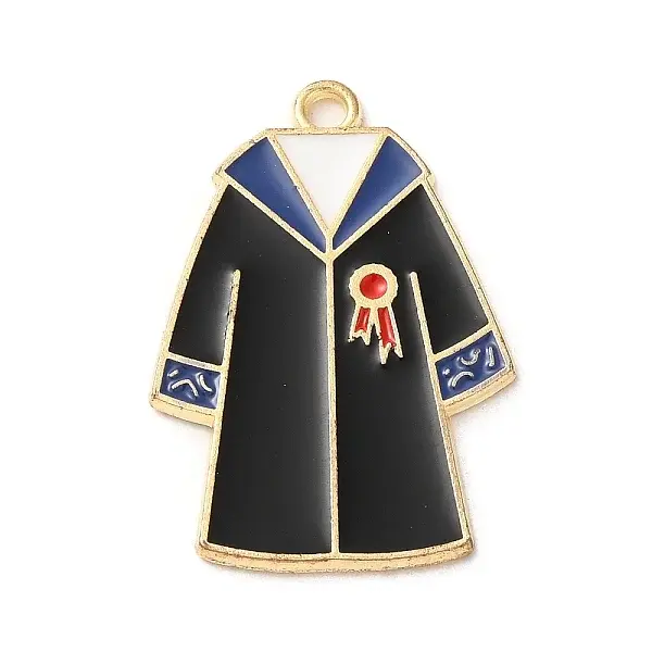 Graduation Season Theme Alloy Enamel Pendants