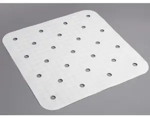 Protiskluzová podložka do sprchy 54x54 cm, bílá