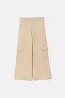 Dětské tepláky Guess béžová barva, J5RB13 Z3KS0