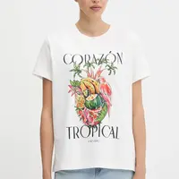 Bavlněné tričko Farm Rio