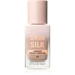 Revolution Skin Silk Serum Foundation lehký make-up s rozjasňujícím účinkem odstín F3 23 ml