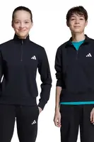 Dětská mikina adidas černá barva, s aplikací, JN2433