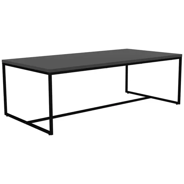 KONFERENČNÍ STOLEK, černá, kompozitní dřevo, 120/60/40 cm