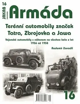 Armáda 16 Terénní automobily značek Tatra, Zbrojovka a Jawa - Vojenské automobily s náhonem na všechna kola z let 1936 až 1938 - Radomír Zavadil