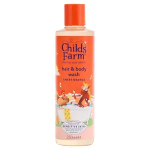 CHILDS FARM Mycí emulze na vlasy a tělo sladký pomeranč 250 ml