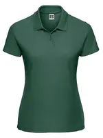 Polycotton Women's Green Polo Shirt Russell