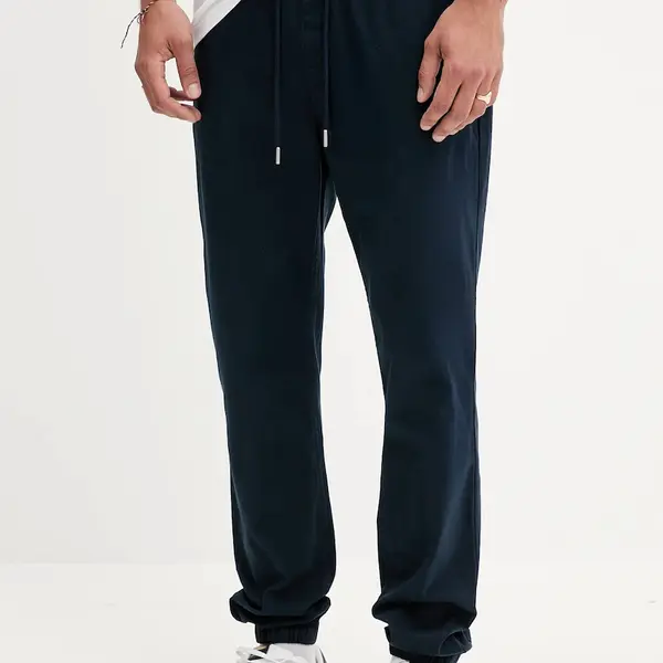 Kalhoty Tommy Jeans pánské, černá barva, DM0DM20283