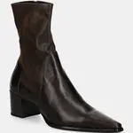Nízké kozačky Vagabond Shoemakers GISELLE dámské, hnědá barva, na podpatku, 5654-202-35