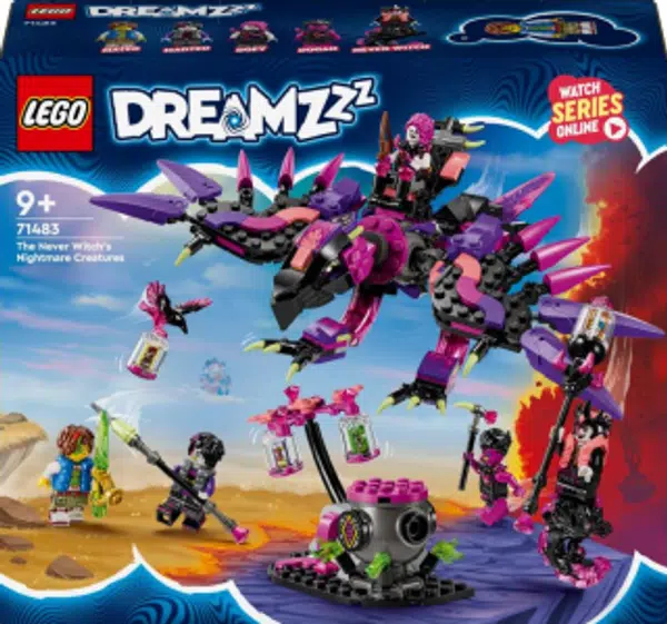 Nikdyčarodějnice a její stvoření z noční můry - LEGO® DREAMZzz™ (71483)