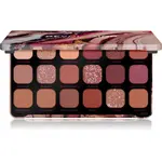 Revolution Forever Flawless paleta očních stínů odstín 18x1.1 g