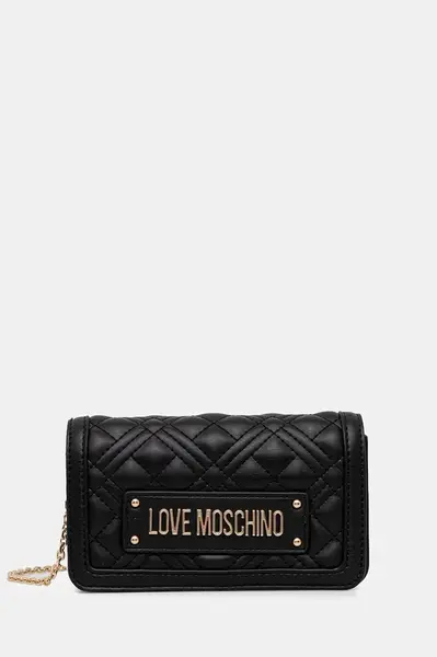 Kabelka Love Moschino černá barva, JC5681PP0NLA0000