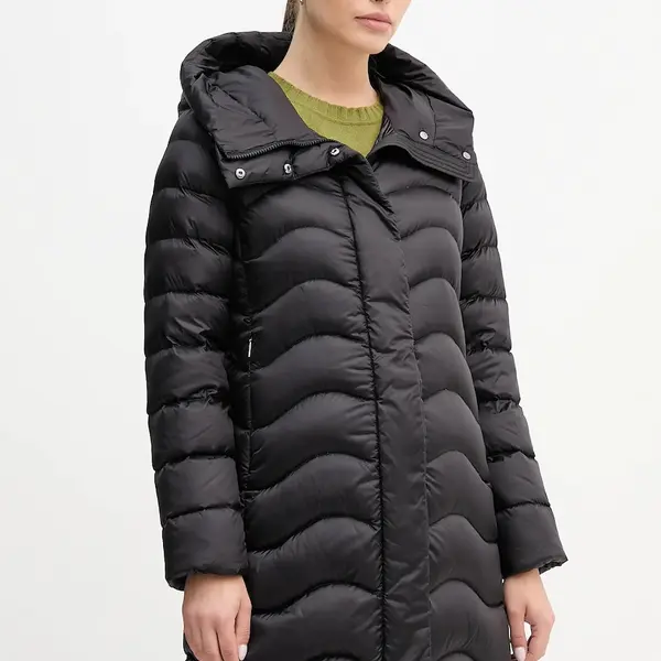 Péřová bunda Hetrego EMU černá barva, zimní, 8P603