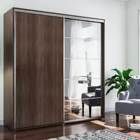 Šatní skříň Ska A21 Barva korpusu: Dub - Artisan, Rozměry: 125 cm, Dveře: Čokoláda