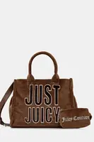 Kabelka Juicy Couture Iris Patch hnědá barva, BIJIR8948WZC