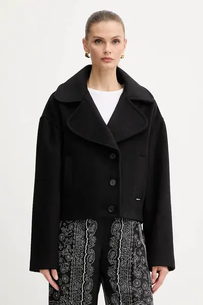 Kabát s prímesou vlny Just Cavalli