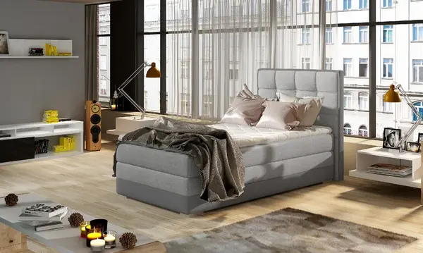 Boxspring Aster 90 látka: Sawana 21/Soft 29, Varianta: Pravá