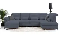 Sedací souprava Giovani do U - látka Urban Provedení: Levá U, Nožičky: Nožičky kovové - černé, látka: Urban 6